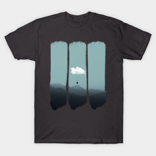 Cloud Gliding T-Shirt by DyrkWyst